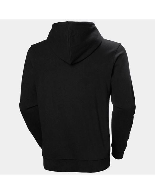 Helly Hansen Black Core Graphic Hoodie for men