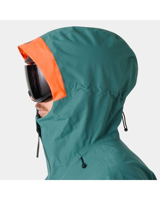 Helly Hansen Green Emiko Shell Jacket for men