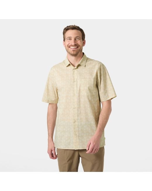 Helly Hansen Natural Viken Short Sleeve Shirt for men