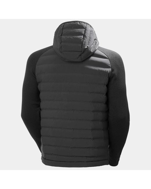Helly Hansen Gray Arctic Ocean Hybrid Insulator Jacket for men