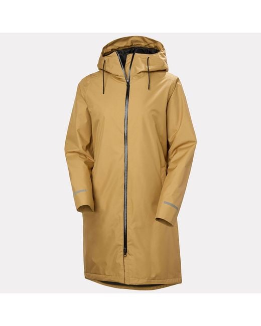 Helly Hansen Natural Aspire Long Hooded Raincoat