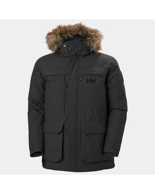 Helly Hansen Black Classic Parka for men