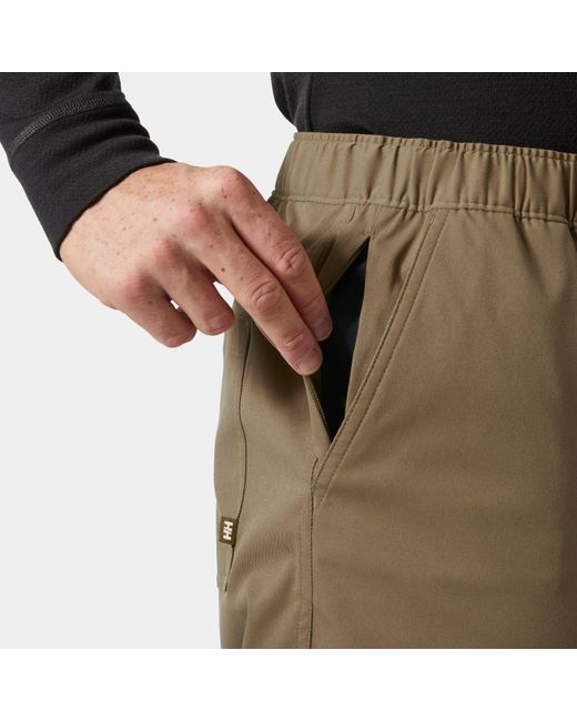 Helly Hansen Brown Holmen Relaxed Trousers for men