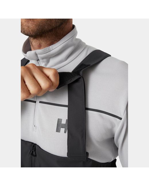 Helly Hansen Black Hp Foil Pro Sailing Salopette for men