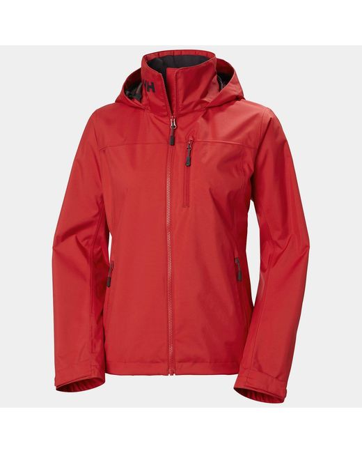 Helly Hansen Red Crew Hooded Jacket 2.0