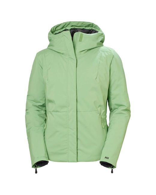 Helly Hansen Women's Nora Insulated Ski Jacket in Green Lyst
