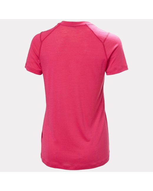 Helly Hansen Pink Hh Durawool T-Shirt