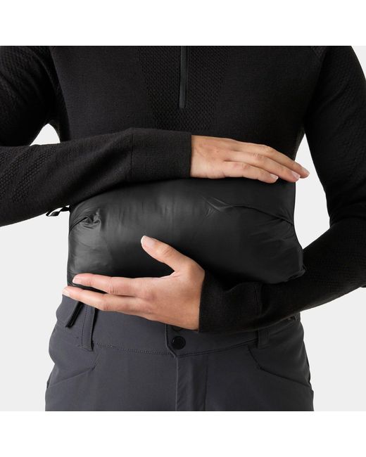 Helly Hansen Black Lifaloft Hooded Insulator