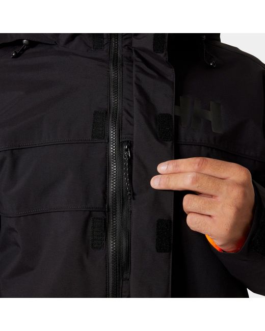 Helly Hansen Black Ullr D Shell Jacket