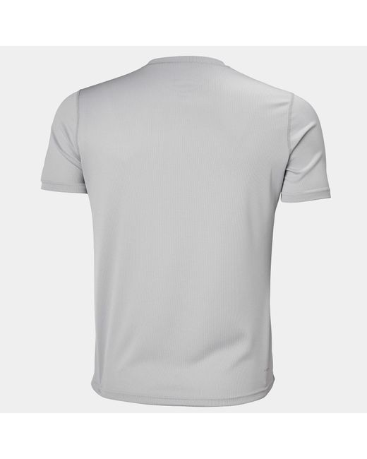 Helly Hansen Gray Tech Tshirt Baselayer White for men