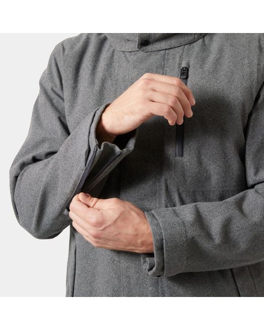 Urban Lab Helsinki 3-In-1 Cappotto Grigio di Helly Hansen in Gray da Uomo