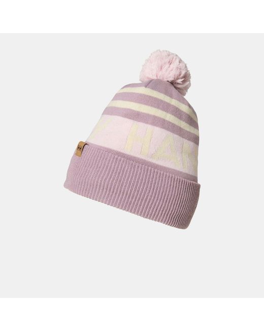 Helly Hansen Pink Ridgeline Retro Ski Beanie Std