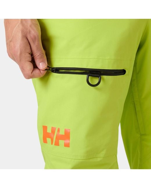 Helly Hansen Green Sogn Insulated Cargo Ski Pants for men