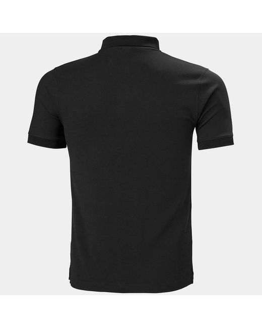 Helly Hansen Black Riftline Polo for men