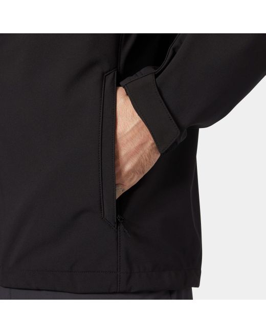 Helly Hansen Men's Paramount Athletic Cut Softshell Jacket Black for men