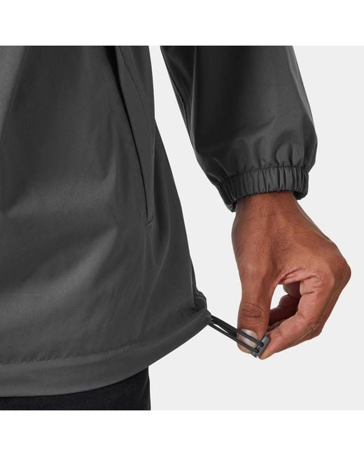 Helly Hansen Gray Vancouver Rain Jacket for men