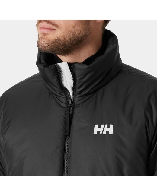 Helly Hansen Black Oslo Light Puffy Jacket for men