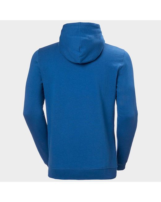 Helly Hansen Blue Nord Graphic Pull Over Hoodie for men