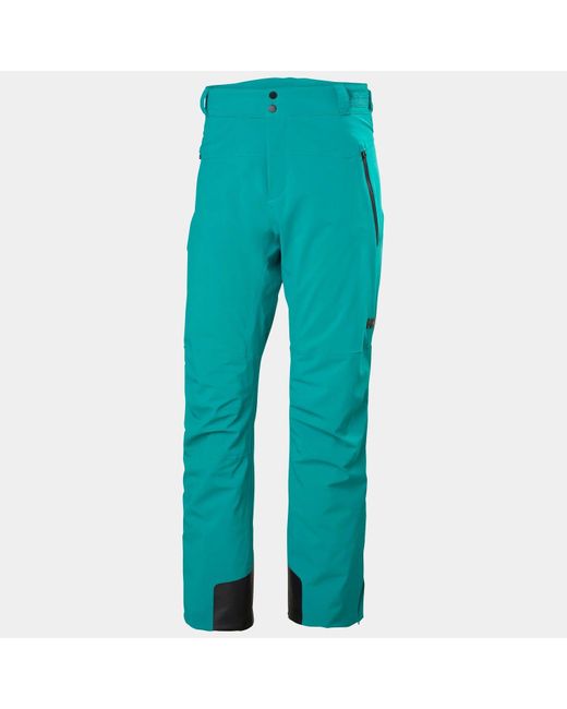 Helly Hansen Blue Alpha Lifaloft Lightweight Mountain Ski Pants for men