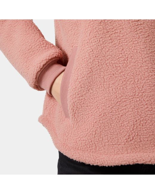 Helly Hansen Pink Escape Teddy Sweater