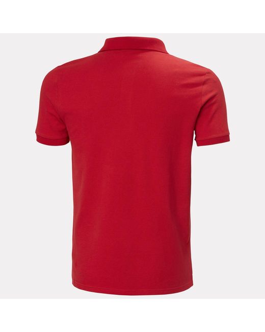 Helly Hansen Red Hudson Polo for men