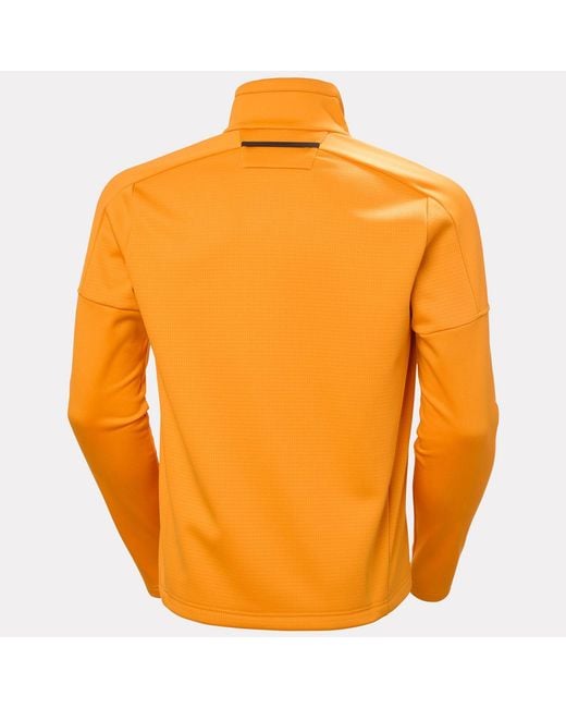 Helly Hansen Orange Hp Fleece Jacket for men