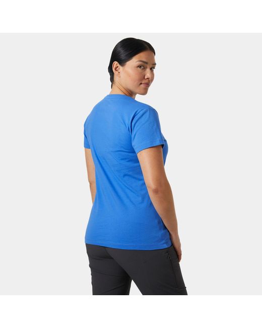 Helly Hansen Blue F2F Cotton T-Shirt 2.0