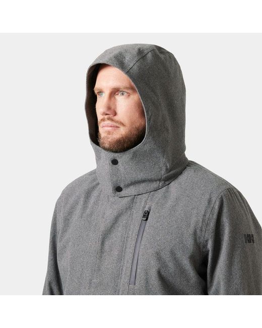 Urban Lab Helsinki 3-In-1 Cappotto Grigio di Helly Hansen in Gray da Uomo