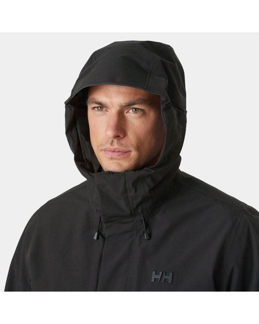 Helly Hansen Black Vika 3-In-1 Coat for men