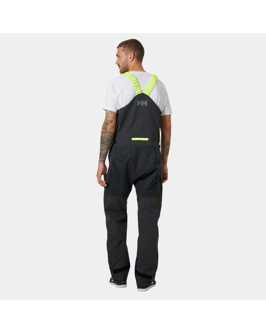 Helly Hansen Black Skagen Pro Sailing Salopette