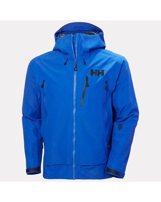 Helly Hansen Blue Odin 9 Worlds 3.0 Shell Jacket for men