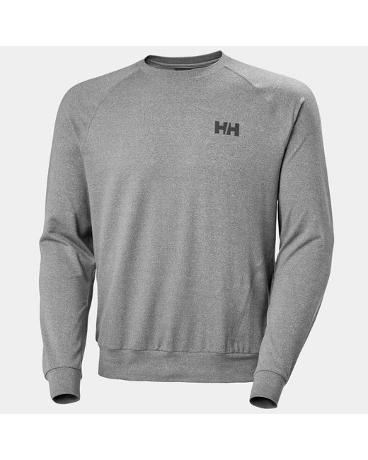 Helly Hansen Gray Tyri Knit Crew Neck for men