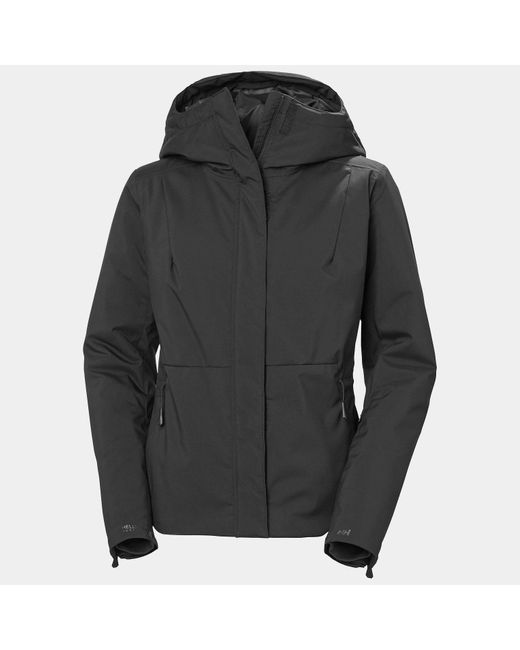 Helly Hansen Nora Insulated Ski Jacket in Gray Lyst