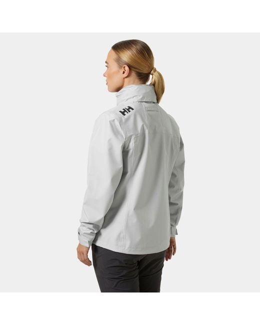 Helly Hansen Gray Crew Hooded Jacket 2.0