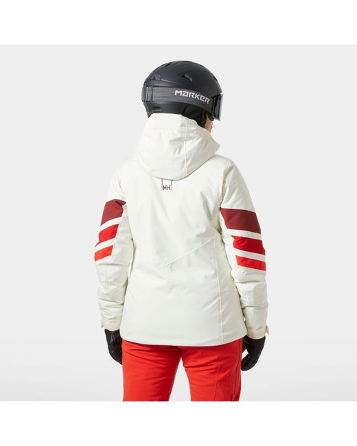 Helly Hansen White Panorama Insulated Jacket