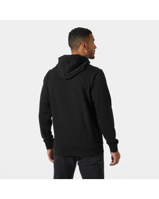 Helly Hansen Black Core Graphic Hoodie for men