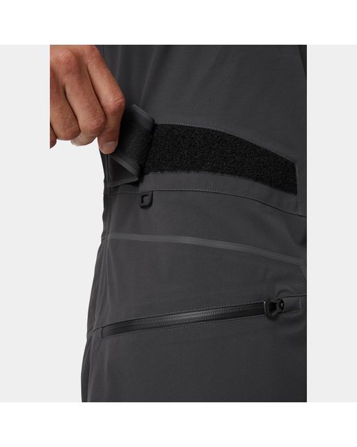 Helly Hansen Black Hp Foil Pro Sailing Salopette for men