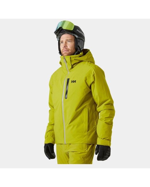 Veste de ski extensible swift vert Helly Hansen pour homme en coloris Green