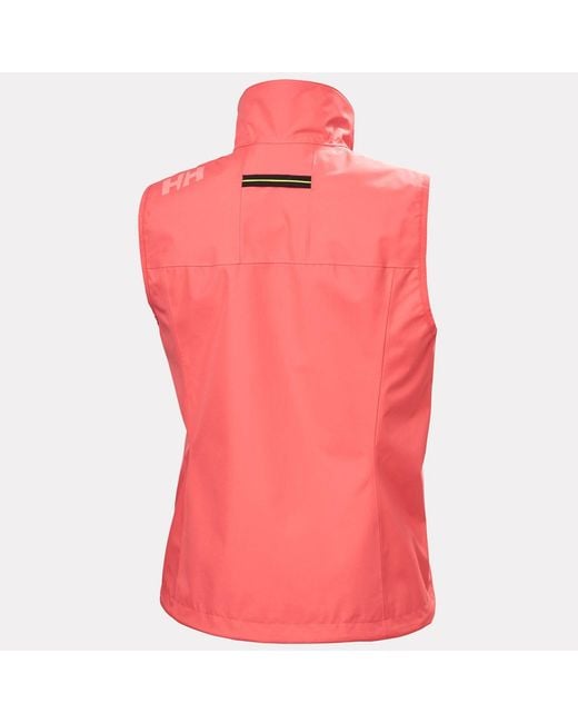 Crew Sailing Vest 2.0 Rosa di Helly Hansen in Red