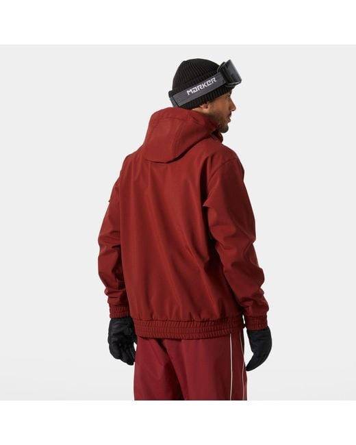 Helly Hansen Red Ullr D Ridable Hoodie