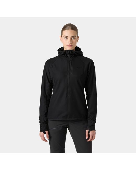 Helly Hansen Black Odin Breeze Hooded Fleece
