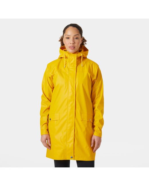 Helly Hansen Moss Waterproof Rain Coat Yellow