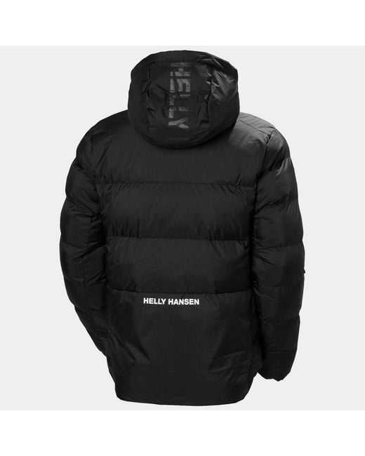 Helly Hansen Black Active Winter Parka for men