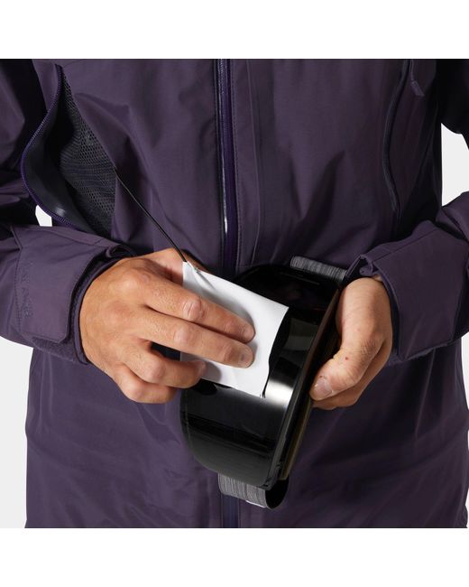 Giacca Shell Sogn 2.0 Uomo Viola di Helly Hansen in Blue da Uomo
