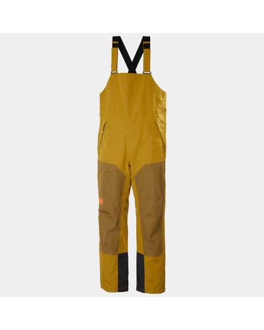 Helly Hansen Yellow Emiko Shell Bib Pants for men
