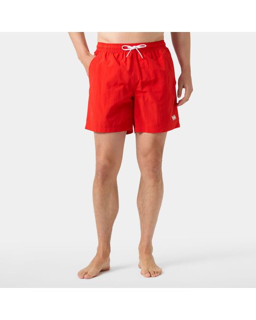 Helly Hansen Red Calshot Trunk 7" for men
