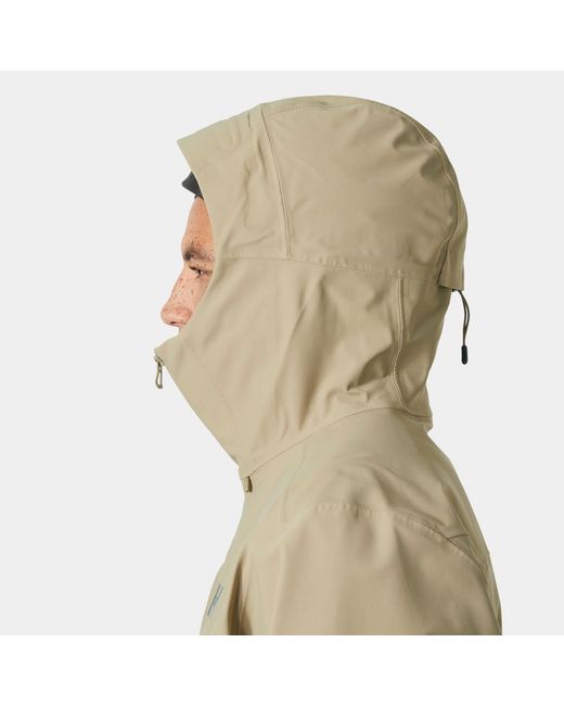 Helly Hansen Green Verglas Backcountry Ski Shell Jacket for men