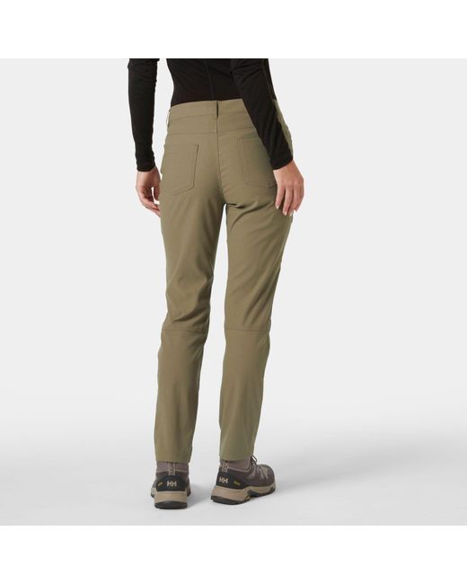 Holmen 5 Pocket Pants 2.0 Mujer Helly Hansen de color Green