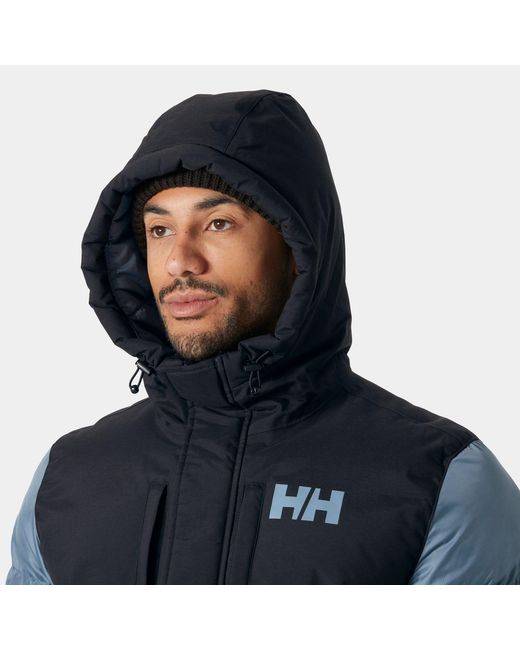 Helly Hansen Blue Active Puffy Long Jacket for men