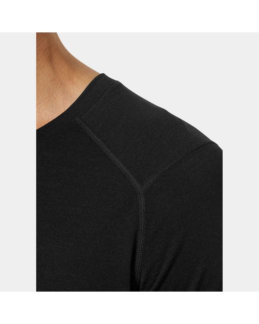 Helly Hansen Black Durawool T-Shirt